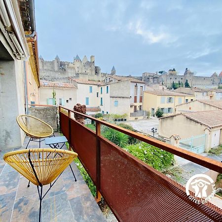 Loft Cocon Climatise - Imprenable Vue Sur Le Chateau Comtal Каркассон Экстерьер фото