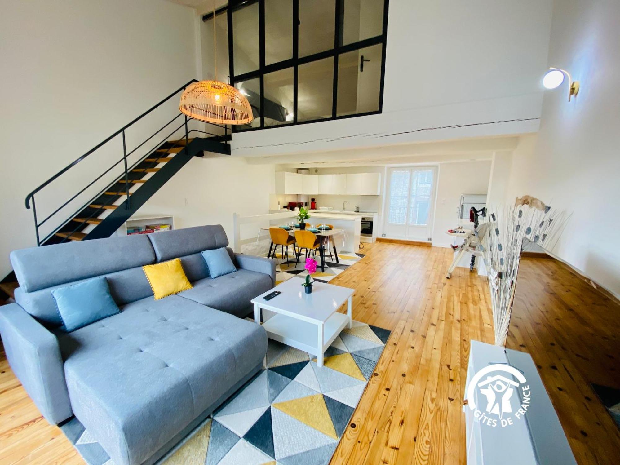Loft Cocon Climatise - Imprenable Vue Sur Le Chateau Comtal Каркассон Экстерьер фото