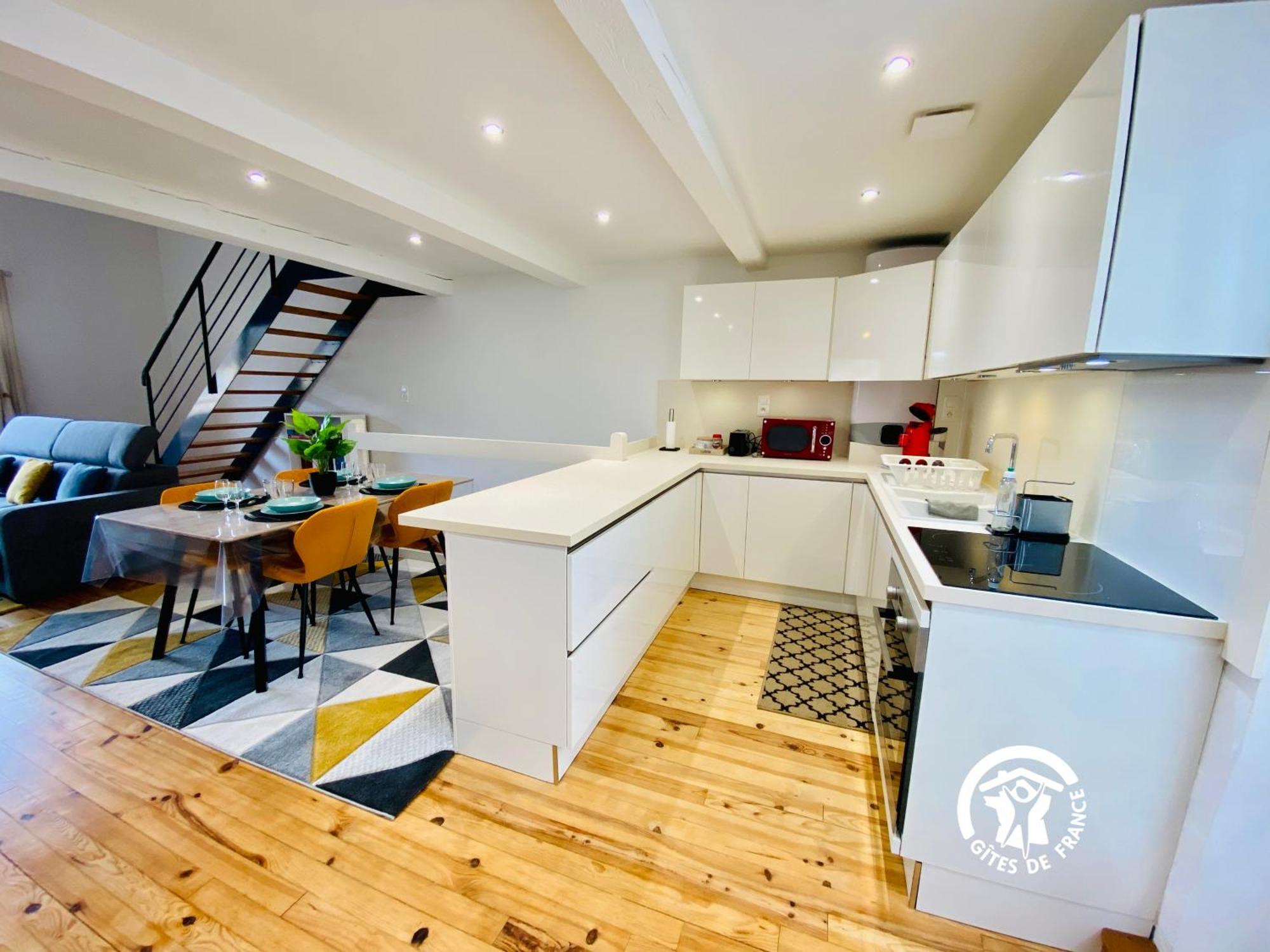 Loft Cocon Climatise - Imprenable Vue Sur Le Chateau Comtal Каркассон Экстерьер фото