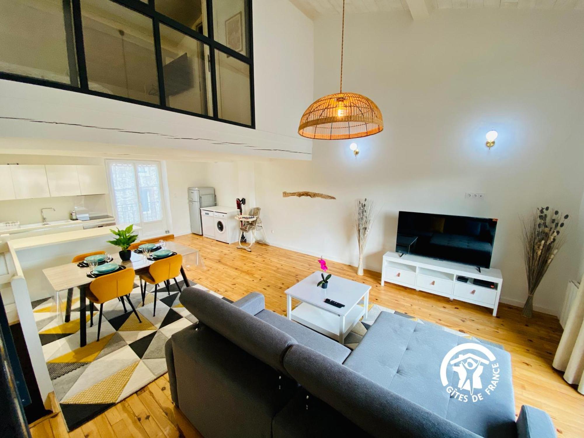 Loft Cocon Climatise - Imprenable Vue Sur Le Chateau Comtal Каркассон Экстерьер фото